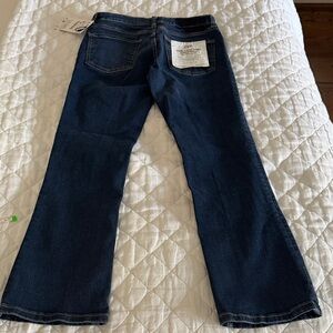 Zara Dark Blue Flare Jeans